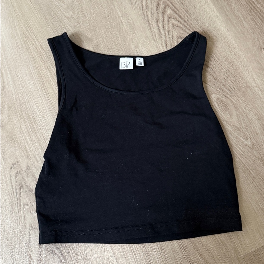 Bp black Crop Top Tank